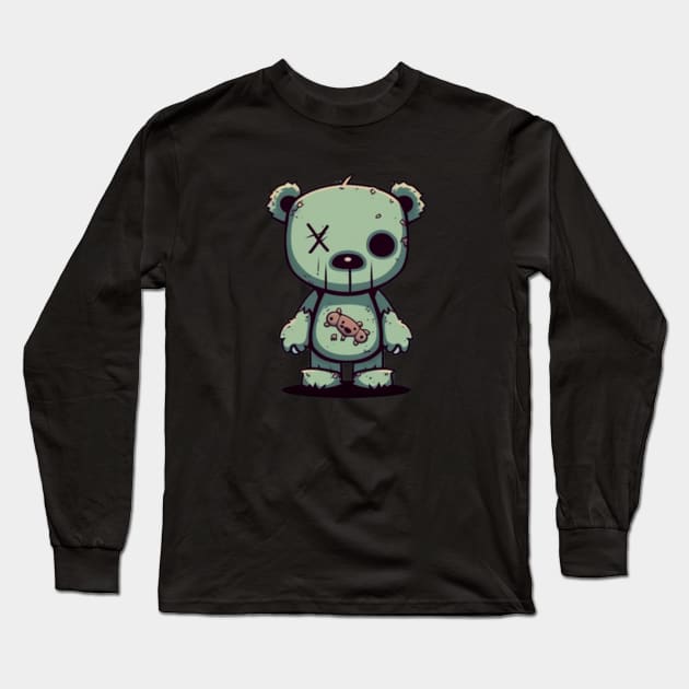 Zombie Bear Long Sleeve T-Shirt by The Experience